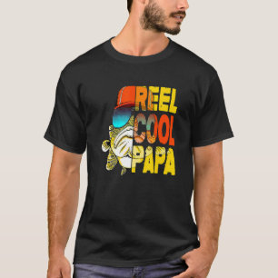 Camiseta Dia de os pais de pesca de Pai Legal da rola Pai P