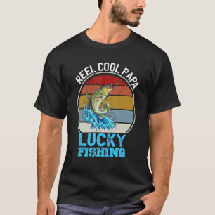 Camiseta Dia de os pais de pesca de Pai Legal da rola Pai P