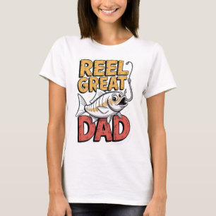 Camiseta Dia de os pais de pesca do Pai da Enguia Funny