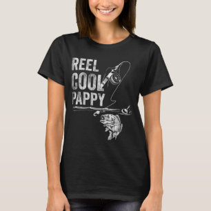 Camiseta Dia de os pais De Pesca Do Peixe De Pappia Legal D