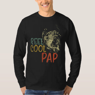 Camiseta Dia de os pais de pesca Enrola Legal Pap Pap Grand