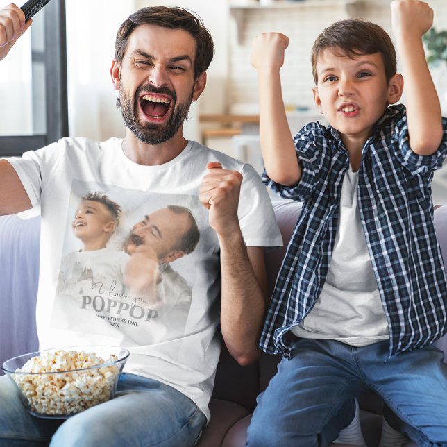 Camiseta Dia de os pais de POPPOP personalizado (Criador carregado)