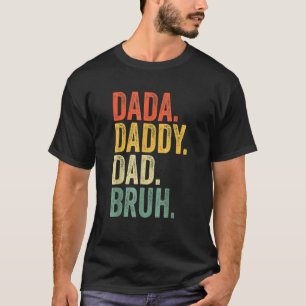 Camiseta Dia de os pais de Sêmen Dada Pai Bruh 22