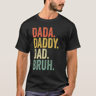Camiseta Dia de os pais de Sens Dada Pai Bruh 4