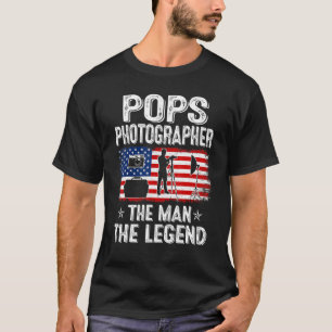 Camiseta Dia de os pais de Sinalizador da Retro-Ue - Pop Fo