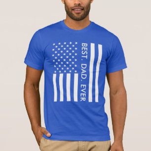 Camiseta Dia de os pais de Sinalizador de Tipografia do Mel