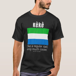 Camiseta Dia de os pais de Sinalizador Patriótico da Serra 