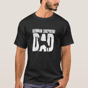 Camiseta Dia de os pais do Pai do german shepherd