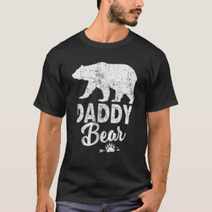 Camiseta Dia de os pais Engraçado do Urso Pai