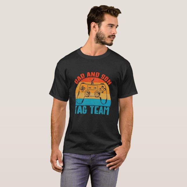 Camiseta Dia de os pais Engraçado E Ideia De Oferta De Víde (Frente Completa)