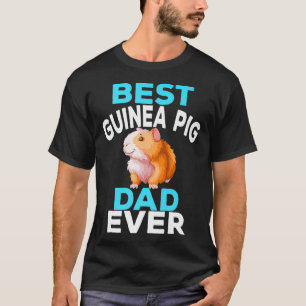 Camiseta Dia de os pais Engraçado Pai Guiné Melhor Nunca 