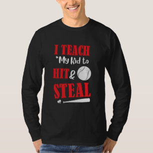 Camiseta dia de os pais Ensinar Meu Filho A Atingir