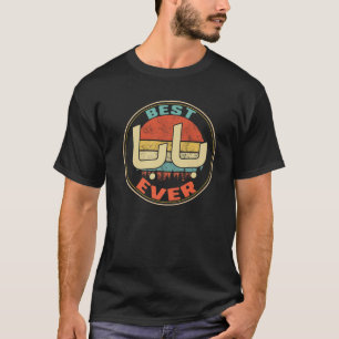 Camiseta Dia de os pais Esposa Melhor Baba Já Tee Grego Ára