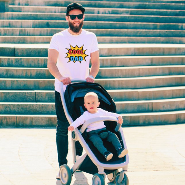 Camiseta Dia de os pais Estilo de Livro de Comédia Moedas d (Criador carregado)