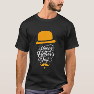 Camiseta Dia de os pais Feliz Bonito 2025 Para O Pai Mascul
