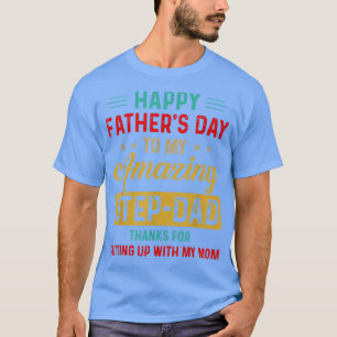 Camiseta Dia de os pais Feliz Para Os Obrigados De Pai Etap