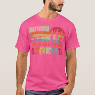 Camiseta Dia de os pais Gardener Pai Man Myth The Gardener