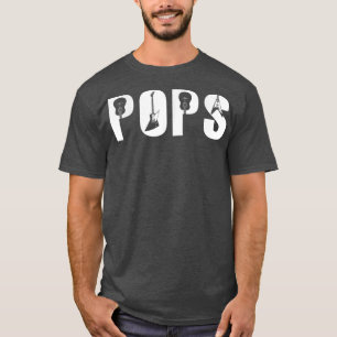 Camiseta Dia de os pais Guitar Lover Melhores Pop Nunca Gui