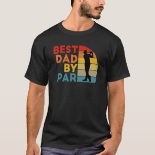 Camiseta Dia de os pais Melhor Pai Por Golfe Pai