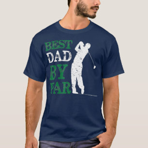 Camiseta Dia de os pais Melhor Pai Por Golfe Par