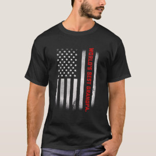 Camiseta Dia de os pais Mens 2022 Melhor Avô do Mundo