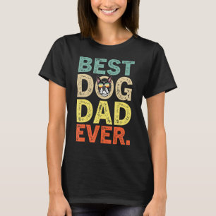 Camiseta Dia de os pais Mens - Boston Terrier Best Dog Pai