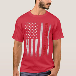 Camiseta Dia de os pais Mens Dotado O Mundo da Melhor Véspe