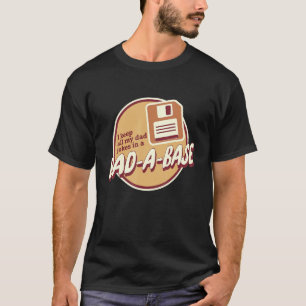 Camiseta Dia de os pais Mens I Keep My Pai Piada In A Pai B