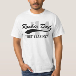 Camiseta Dia de os pais MVP de Primeiro Ano do Novo Pai de 
