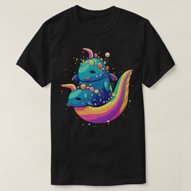 Camiseta Dia de os pais Narwhal (Frente do Design)