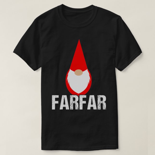 Camiseta Dia de os pais norueguês sueco Farfar Grandlien (Frente do Design)