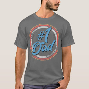 Camiseta Dia de os pais Número 1 Pai