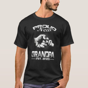 Camiseta Dia de os pais Orgulhoso do Novo Avô Est 2023