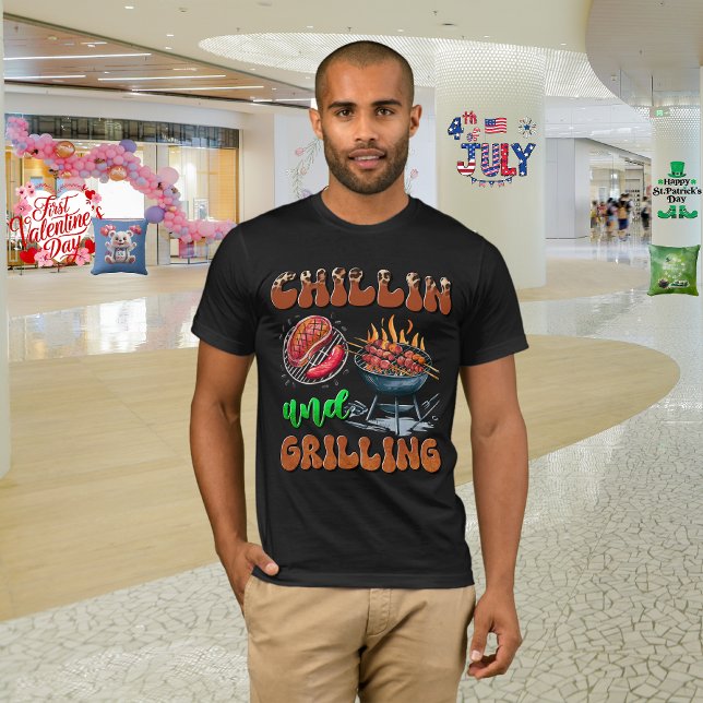 Camiseta Dia de os pais "Pai de grelhar" (Criador carregado)