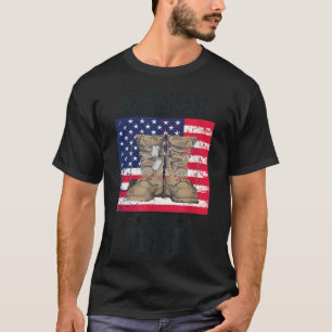 Camiseta Dia de os pais pai Meu Veterano Favorito É Meu Pa
