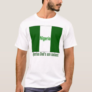 Camiseta dia de os pais pai nigeriano