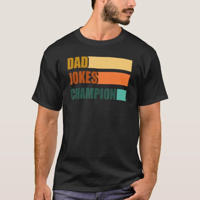 Camiseta Dia de os pais Pai Piada Champion (Frente)