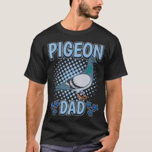 Camiseta Dia de os pais Pai Pigeon Premium do Pai Mens Pige