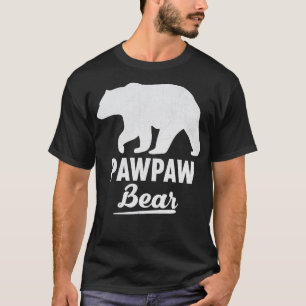 Camiseta Dia de os pais Pawpaw Bear Avô Gift Men