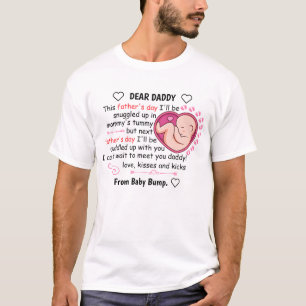 Camiseta Dia de os pais Personalizado Da Filha