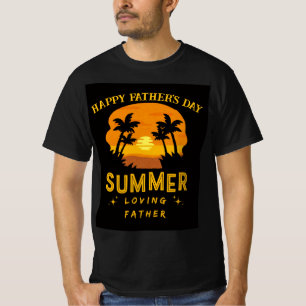 Camiseta dia de os pais personalizado "SUMMER AMOR PAI"