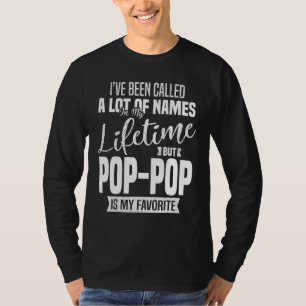 Camiseta Dia de os pais Pop de Pop de de de Mens
