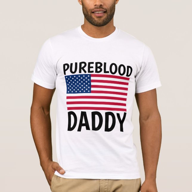 CAMISETA DIA DE OS PAIS PUREBLOOD PAI T-SHIRTS (Frente)