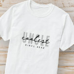 Camiseta Dia de os pais Simples Tio Moderno Elegante Mais L<br><div class="desc">Esta design simples e moderna é composta por tipografia sã-serif.</div>