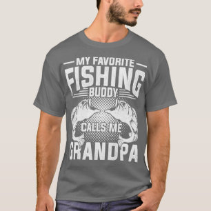 Camiseta Dia de os pais Vovô Pescador Angle Fish Angle H