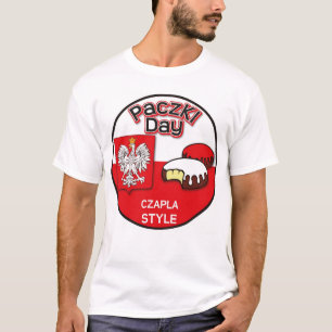 Camiseta Dia de Paczki - estilo de Czapla