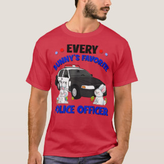 Camiseta Dia de páscoa Todos os Policiais Favoritos do Coel