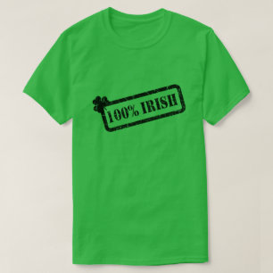 Camiseta Dia de Patrick 100% de Shamrock Green M T