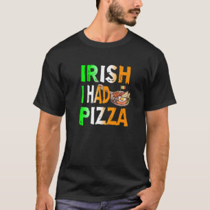 Camiseta Dia de Patrick Irlandês Eu Comi Pizza - Comer Rest