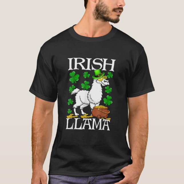 Camiseta Dia de Patrick, Rua De Cara Custa Para O Irlandês  (Frente)